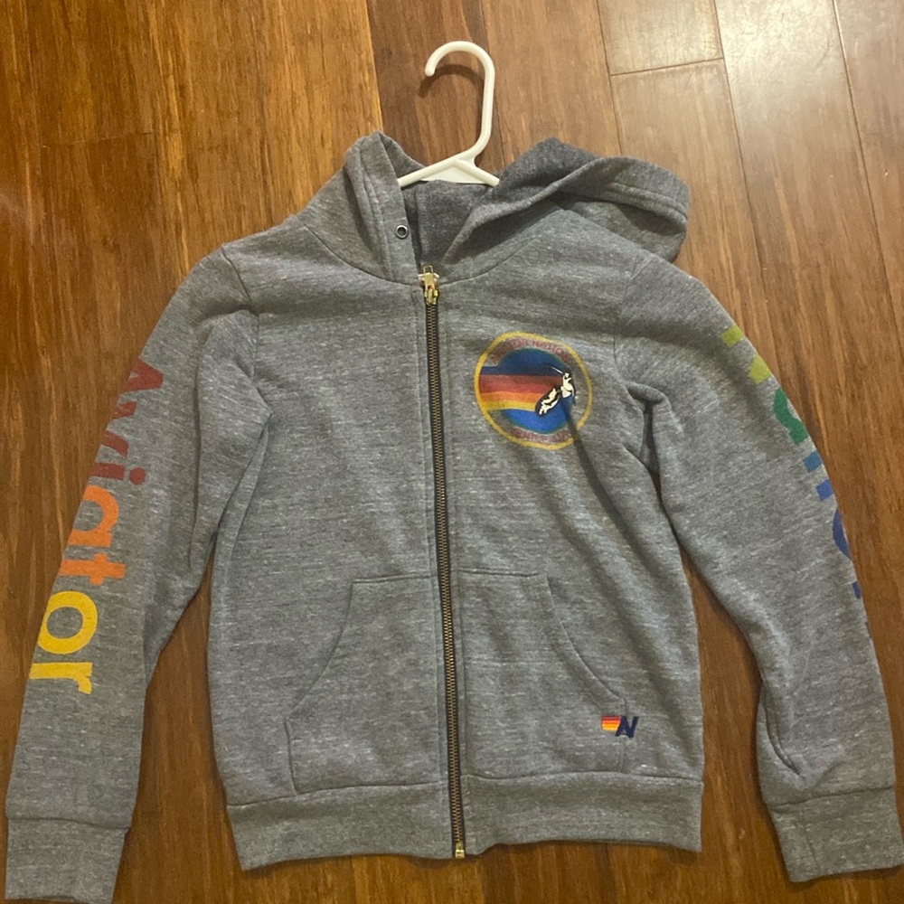 Aviator Nation jacket, size 12, grey